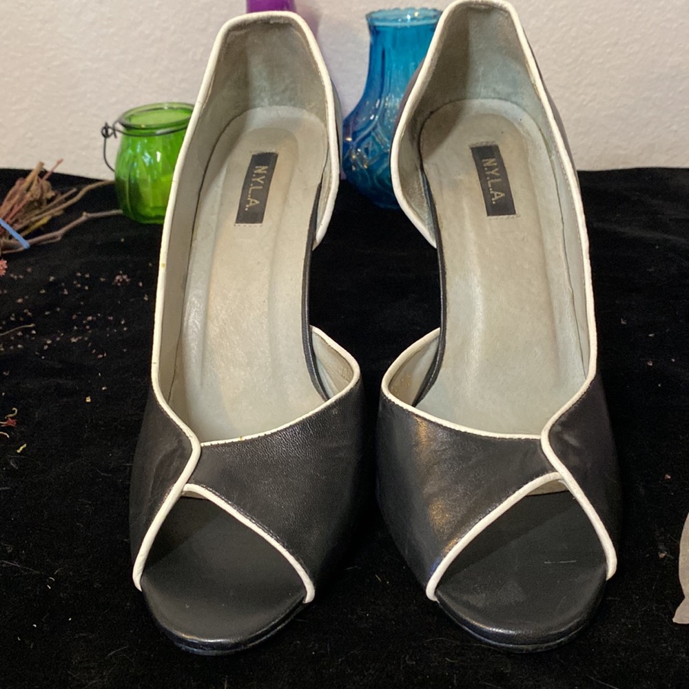 NYLA Leslie D’ Orsay pinup Heels. Size 10 - Picture 3 of 10